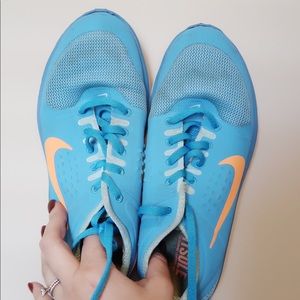 Blue Nike’s